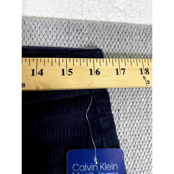 Calvin Klein Vintage Corduroy Pants Mens 33X35 Blueberry Boot Omega Stitch USA - Picture 11 of 16